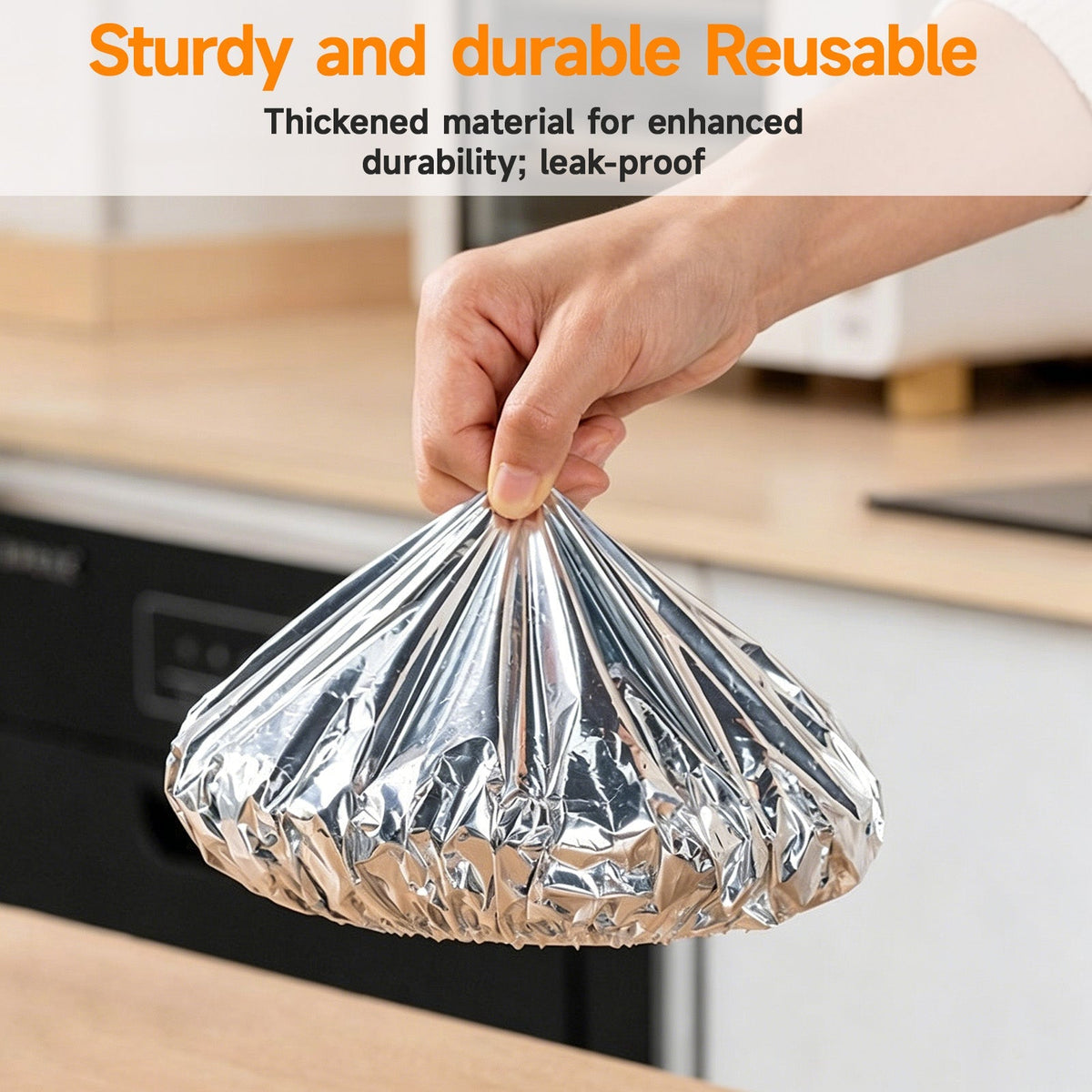š„ 70% OFF TodayāØSVOZKĀ® Reusable Elastic Foil Food Covers ā Keep Food Fresh, Warm & Protected š½ļø