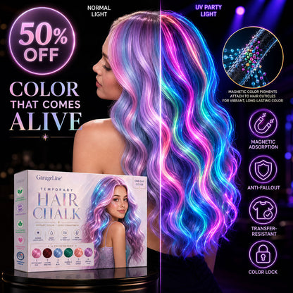 Save 60% Today丨GarageLine® 3-in-1 Luminous Temporary Hair Chalk