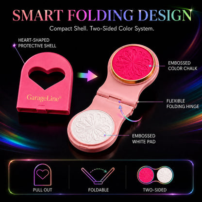 Save 60% Today丨GarageLine® 3-in-1 Luminous Temporary Hair Chalk