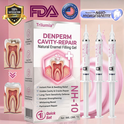 🇺🇸 Official Store | ✨ Trilumia® DenPerm🦷 Cavity-Repair Natural Enamel Filling Gel