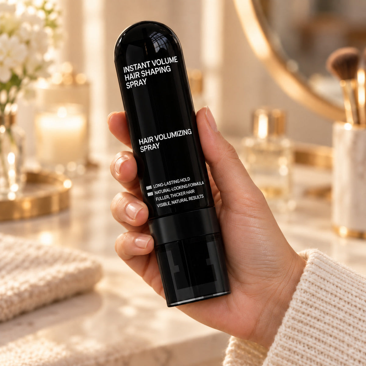 💃 Toclvo®  Peach-Scented Volumizing & Hair Styling Spray
