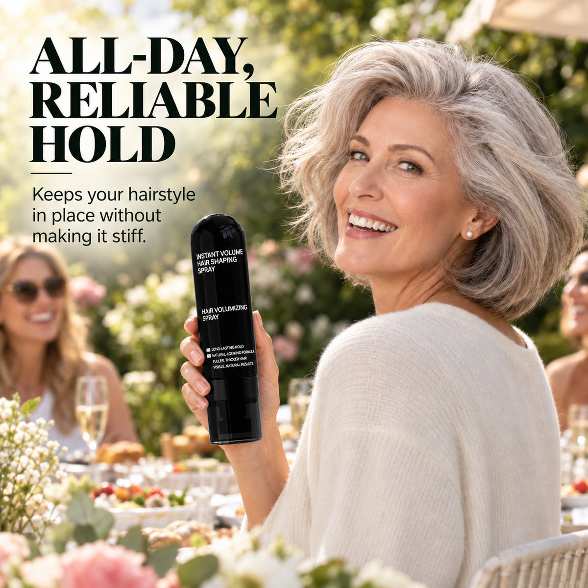 💃 Toclvo®  Peach-Scented Volumizing & Hair Styling Spray