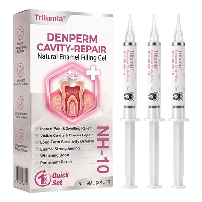 🇺🇸 Official Store | ✨ Trilumia® DenPerm🦷 Cavity-Repair Natural Enamel Filling Gel