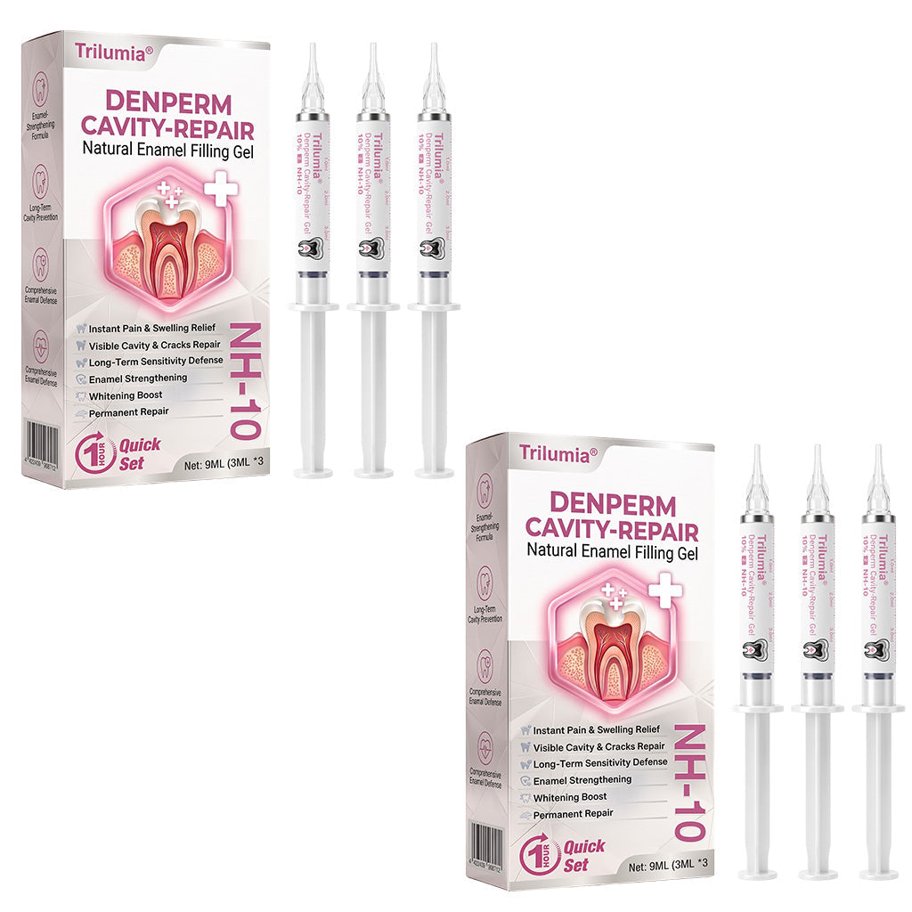 🇺🇸 Official Store | ✨ Trilumia® DenPerm🦷 Cavity-Repair Natural Enamel Filling Gel