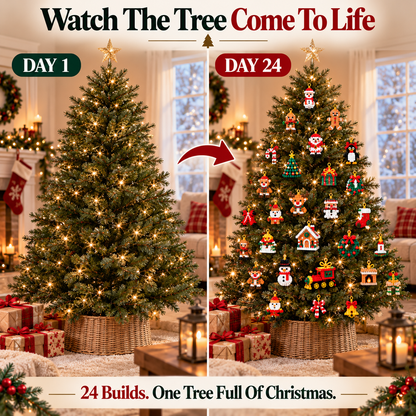 LAST DAY 70% OFF ✨ SVOZK® Christmas Countdown Brick Building Advent Calendar For Families