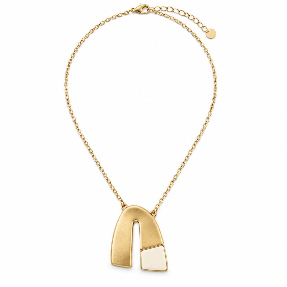 Fog Arc Asymmetrical Necklace