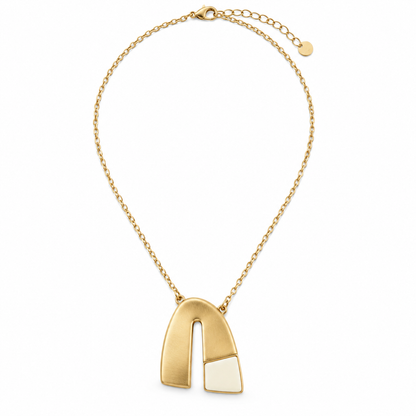 Fog Arc Asymmetrical Necklace