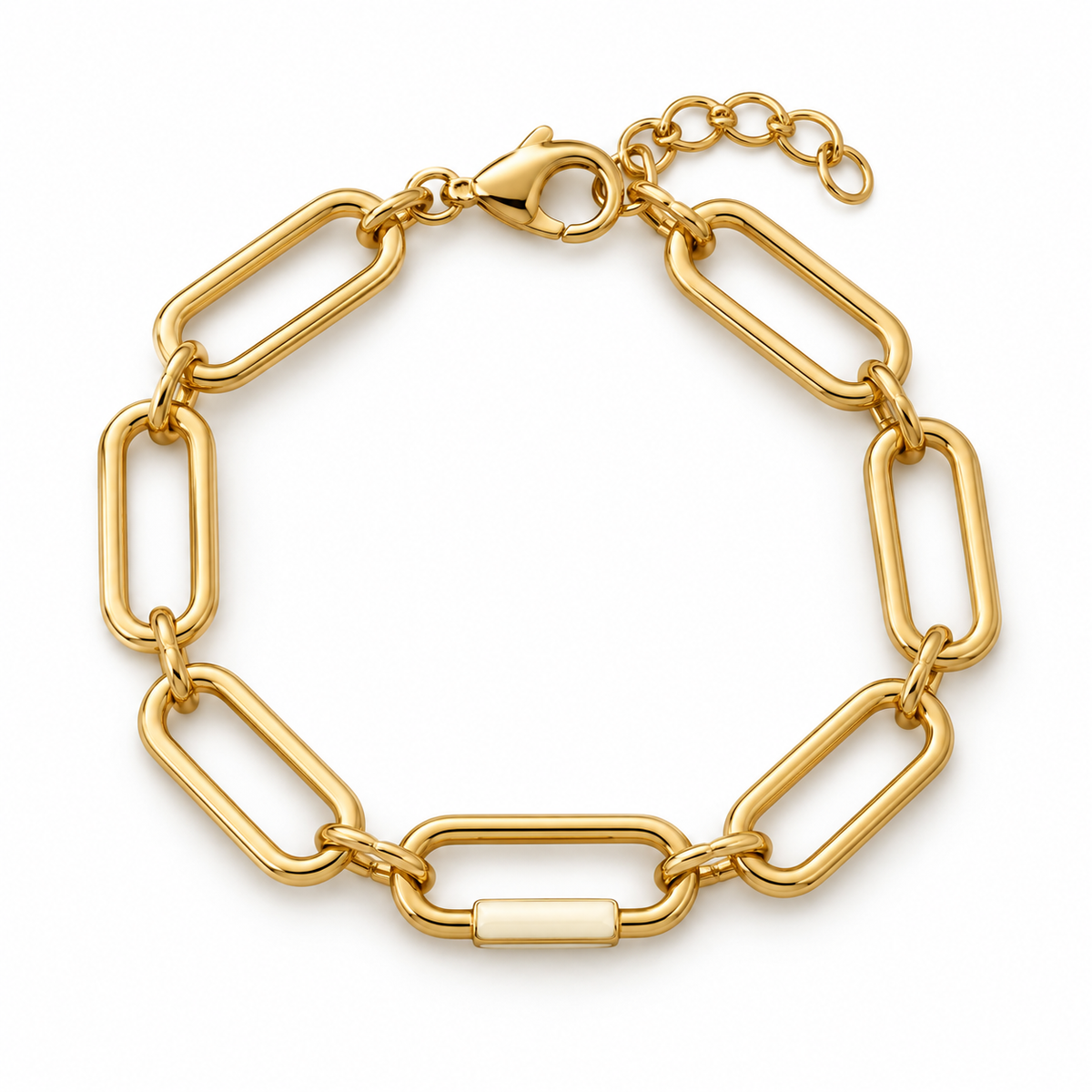 Interlocking Chain Bracelet