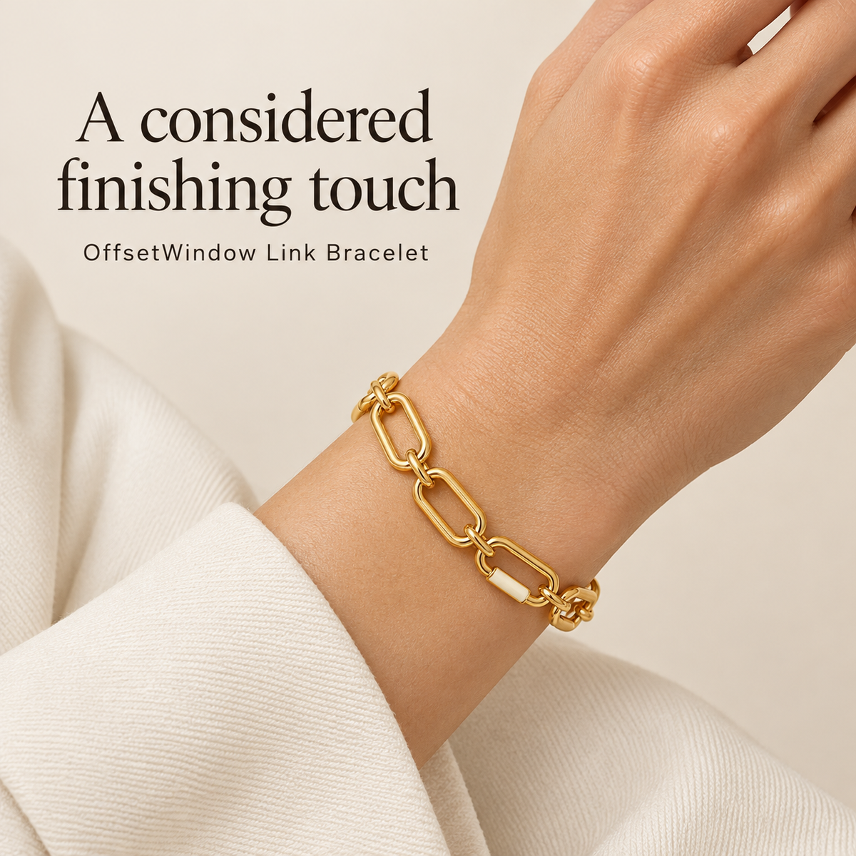Interlocking Chain Bracelet