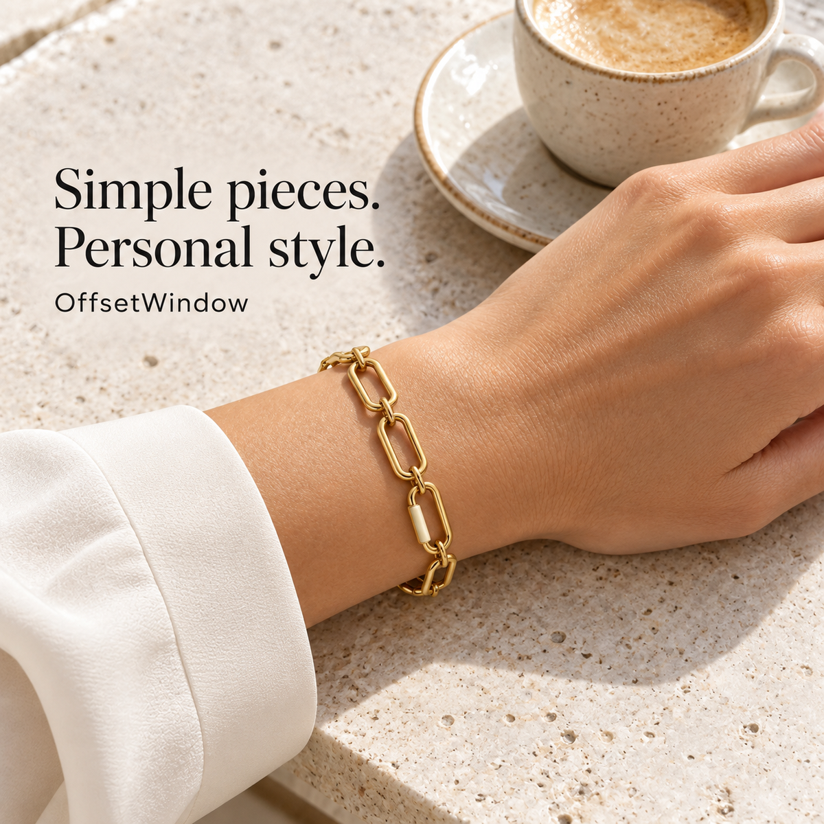 Interlocking Chain Bracelet
