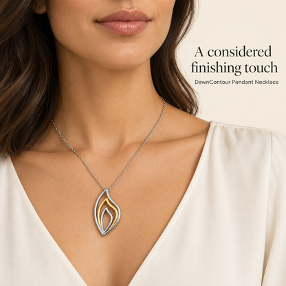 Morning Light Contour Necklace