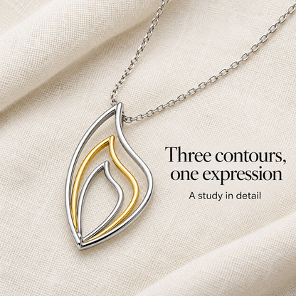 Morning Light Contour Necklace